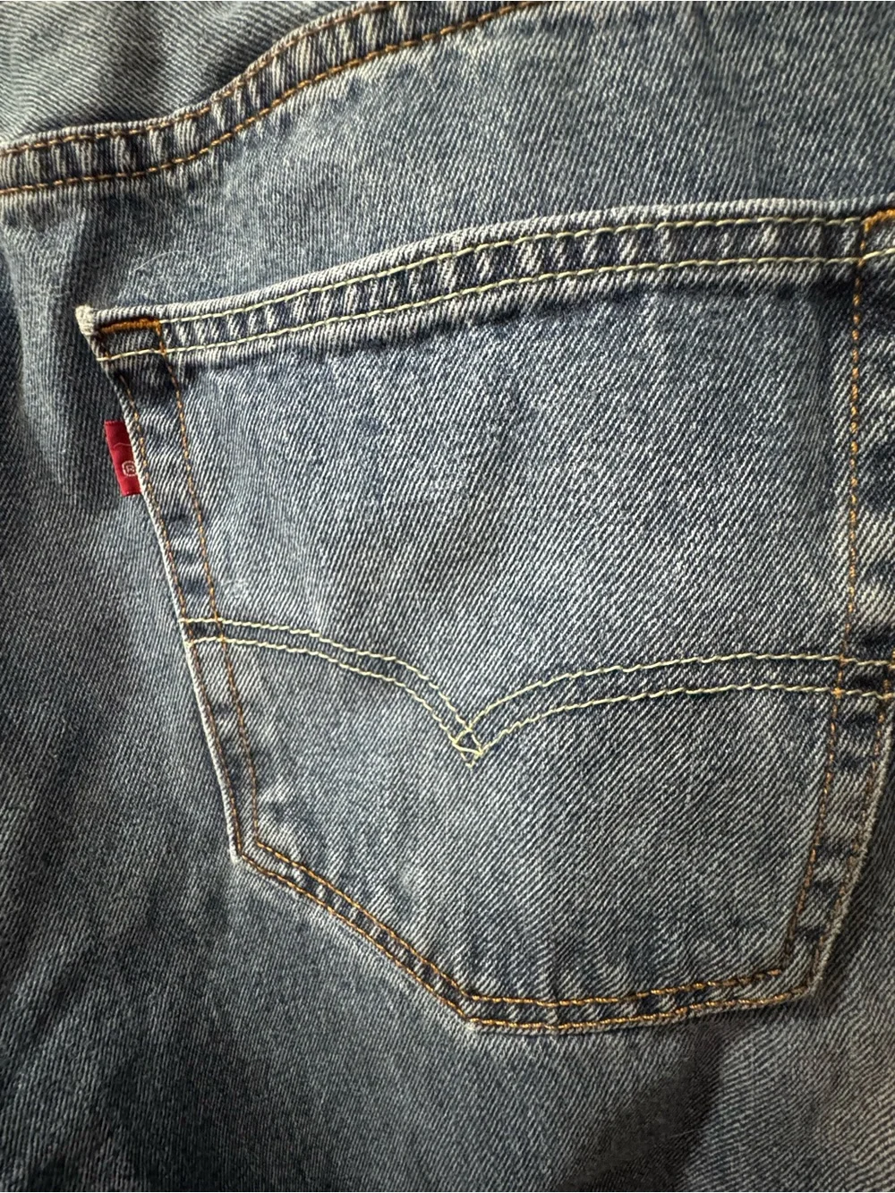 Levi's Light Blue Straight Leg Jeans